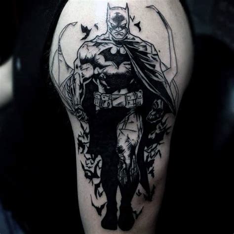 100 Batman Tattoos For Men - Superhero Ink Designs