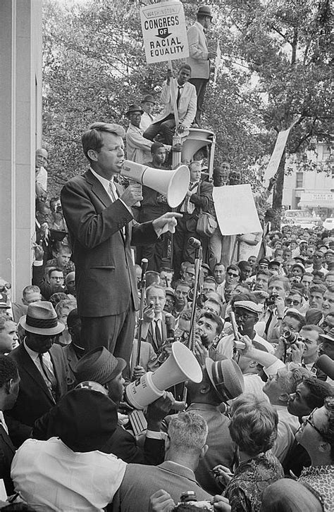 Civil Rights Movement: Desegregation Photo: Robert F. Kennedy