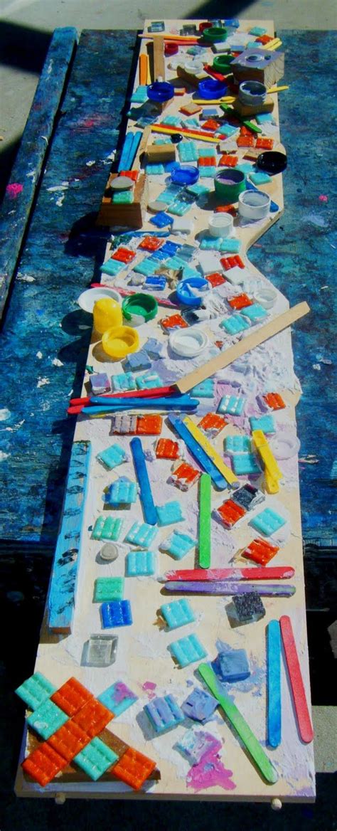 creating mosaics with preschool children | Preschool art, Kids art projects, Preschool kids