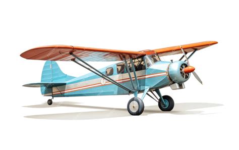 Premium AI Image | Antonov An2 Biplane View on White Background