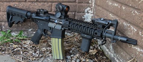 AR-15 SBR (10.5in. Barrel) [4504 × 1961] [OC] : r/GunPorn