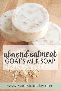 Almond Oatmeal Goat's Milk Soap - Mom Makes Joy | Homemade soap recipes, Soap making recipes ...