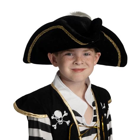 Adult Tricorn Pirate Hat Colonial Style Costume Accessories | Spooktacular Creations