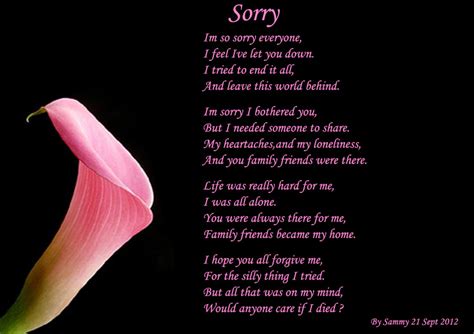 A sorry poem, sorry poems, im sorry poem | Amazing Wallpapers