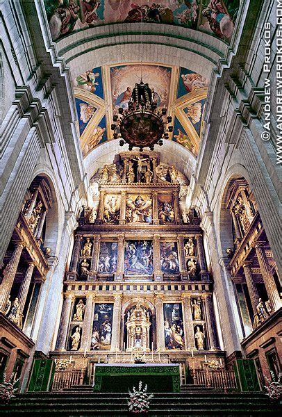 Royal Basilica Interior, El Escorial - Spain Photography - PROKOS