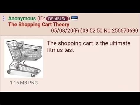 The Shopping Cart Theory | The Shopping Cart Theory | Know Your Meme