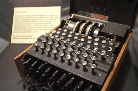 Vintage Technology Obsessions: Enigma Machine - And other Ike museum holdings