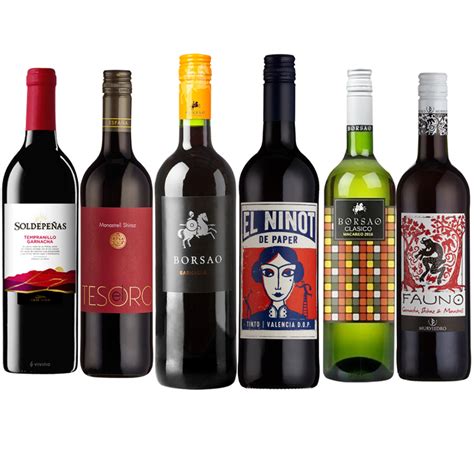 Spanish Red Mixed Wines x 6 | Grape Escapes