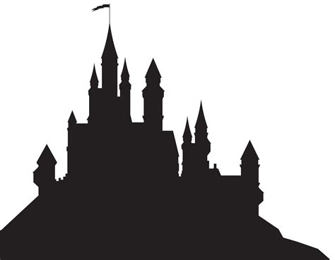 Castle Silhouette PNG Clip Art png download - 8000*6241 - Free ...