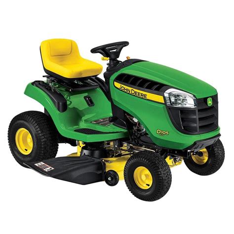 John Deere D105 42 in. 17.5 HP Gas Automatic Lawn Tractor | Shop Your ...