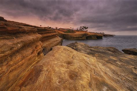 Sunset Cliffs - Point Loma - San Diego Photograph by Photography By Sai