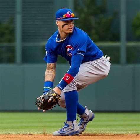 Javier Báez on (With images) | Cubs baseball, Chicago cubs, Cubs players