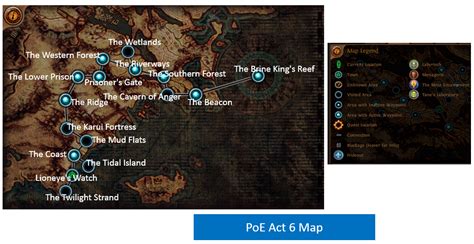 PoE Act 6 Map Guide, Walkthrough, Waypoint