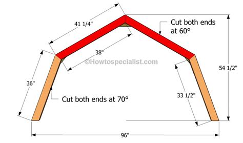 How to build a gambrel roof shed | HowToSpecialist - How to Build, Step ...