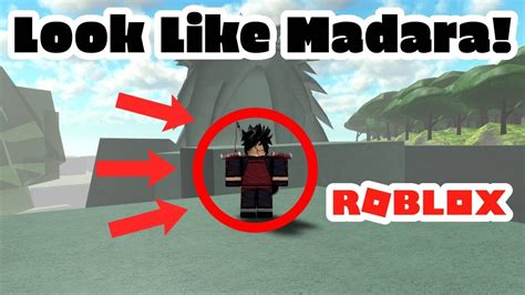 How to Look Like Madara on ROBLOX! - YouTube