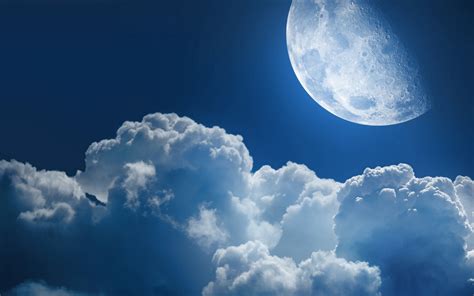 HD wallpaper space cloud clouds moon planet star world night heaven sky open spaces universe