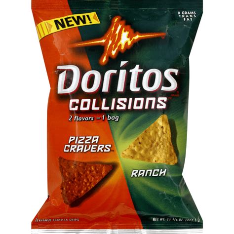 Doritos Collisions Tortilla Chips, Pizza Cravers/Ranch | Tortilla | Sun Fresh