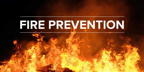 Fire Prevention - The Jones Companies