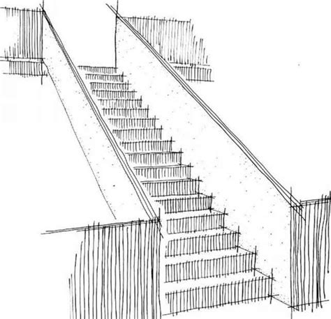 Perspective drawing of staircase freehand drawing – Artofit