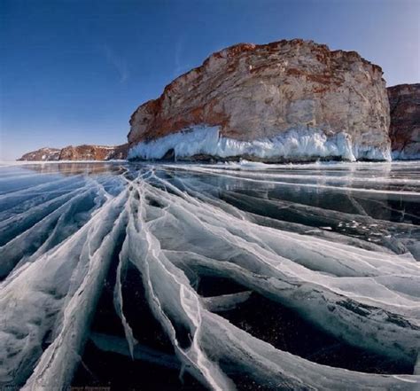 The World's 7th Largest & Deepest Lake, 25-Million-Years Old Is Really Pretty When It's Frozen ...