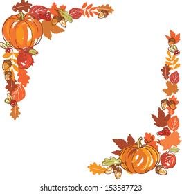 Harvest Border Clipart