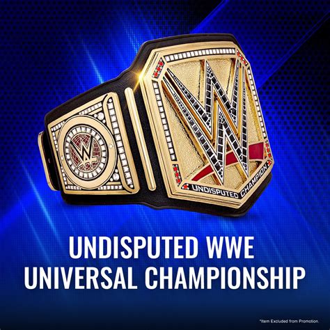 WWEShop.com on Twitter: "The Undisputed WWE Universal Championship! Now, you can go for the gold ...