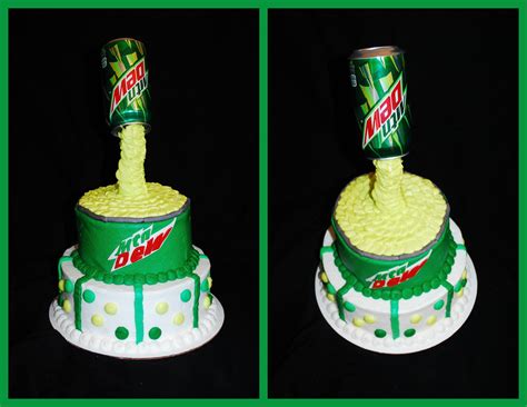 Mountain Dew Cake This is sooo cute!