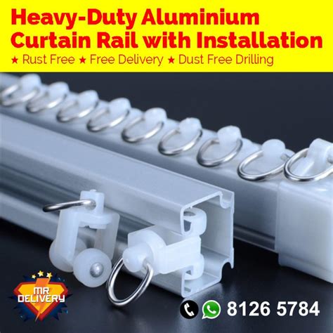 Heavy-Duty Curtain Tracks Supply & Installation, Furniture & Home ...