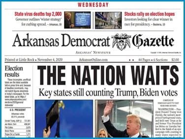 Extra! Extra! Arkansas Democrat-Gazette and Northwest Arkansas Democrat ...