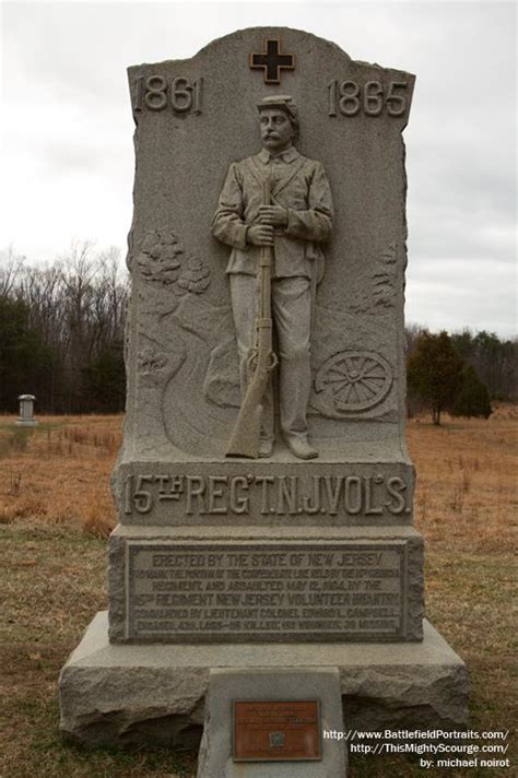 15th New Jersey Volunteer Infantry Monument - Spotsylvania Courthouse ...