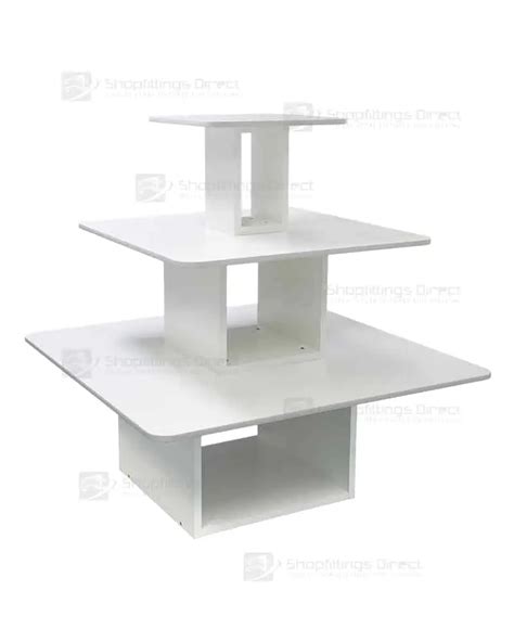 Square Display Tables | Shopfittings Direct Australia