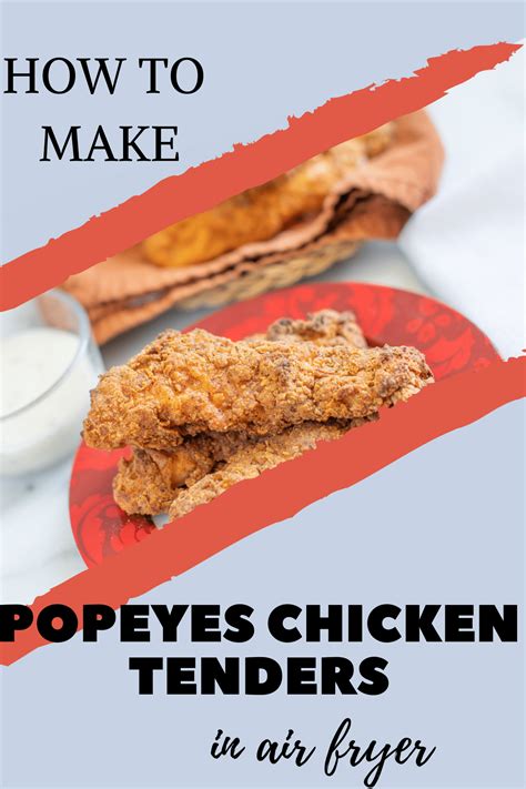 Popeyes Chicken Tenders in The Air Fryer ⋆ by Pink