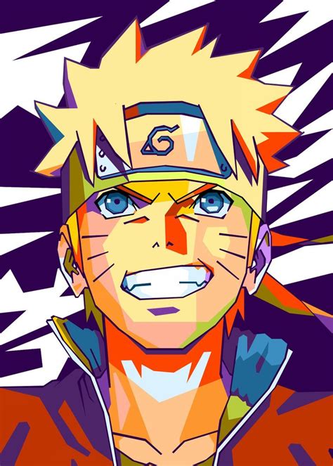 'Naruto Popart' Poster by Beny Rahmat | Displate | Naruto painting, Best naruto wallpapers ...