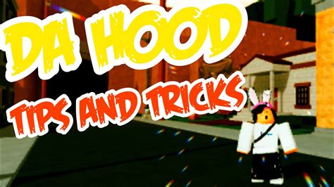 Roblox Da Hood Tips For Beginners Part 1 Youtube