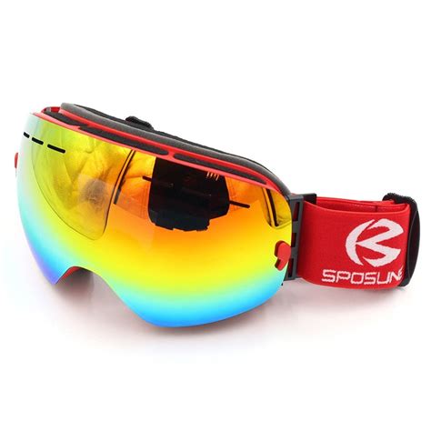 Double Goggles Eyewear Snow Blindness UV Protective Sunglasses Riding Suit Anti Glare Polaroid ...