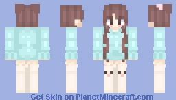 Cute pastel skin Minecraft Skin