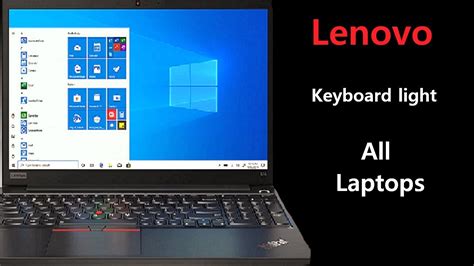Lenovo Laptop Keyboard lights turn on/ turn off explained in 3 steps. (Thinkpad, Yoga, Ideapad ...