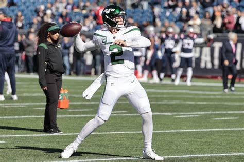 New York Jets Quarterback to Be Benched in Week 12 - InsideHook