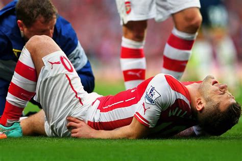 Jack Wilshere unlikely to need surgery on ankle injury but Arsenal ...