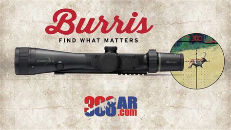 BURRIS ELIMINATOR 3 4-16x50 LASERSCOPE | 308 AR