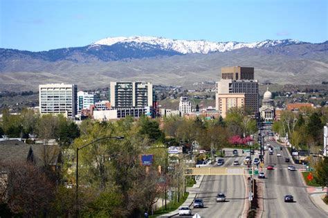 Downtown Boise Idaho stock image. Image of architecture - 19371715