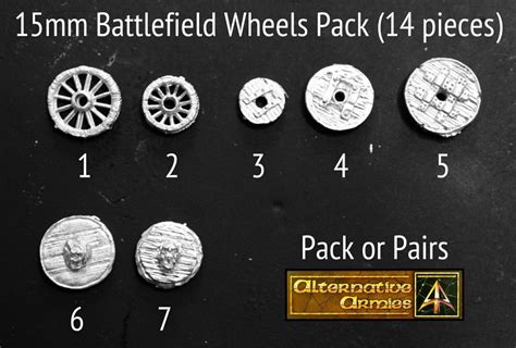 Wargame News and Terrain: Alternative Armies: 15mm Battlefield Wheels ...