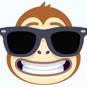 "Cool monkey" Emoticon