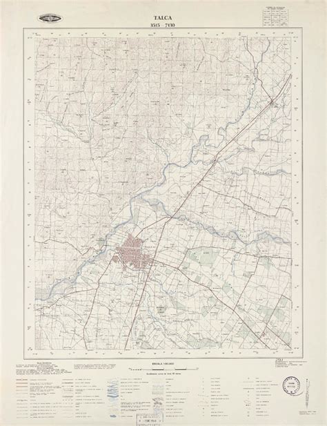 Talca Mapa - Talca Map From Chile Wall Maps Of He World : Mapas de ...