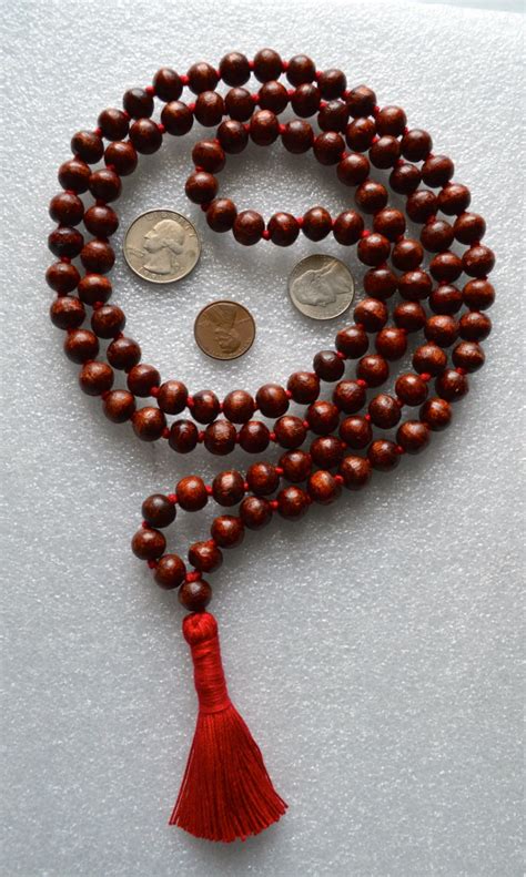 Rare 10mm Bodhi Buddha Prayer Beads Hand Knotted Mala Necklace - Energized Karma Nirvana ...