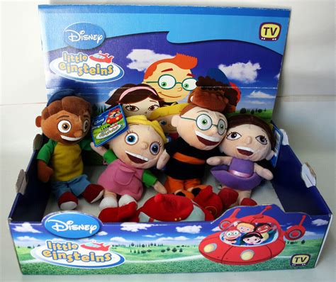 5X RARE LITTLE EINSTEINS 8" PLUSH QUINCY LEO JUNE ANNIE ROCKET DISNEY ...