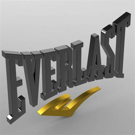 Everlast Logo - 3D Model by 3d_logoman