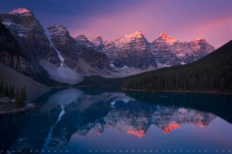 valley of ten peaks 2 stock image, banff national park, alberta, canada - Sean Bagshaw Outdoor ...