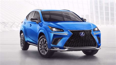 2021 Lexus NX Hybrid F Sport Black Line Is Actually Blue as the Aegean Sea - autoevolution