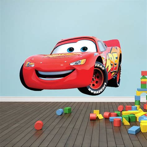 Lightning Mcqueen Cars Wall Decal From Prime Decals B45 | Disney cars kids room, Disney cars ...